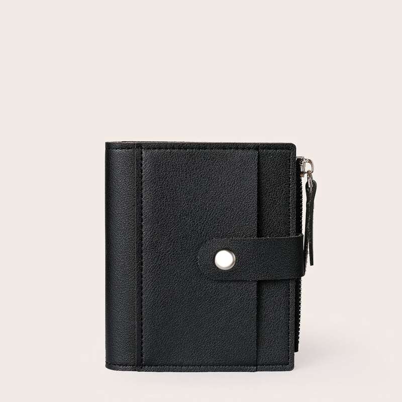 

Minimalist Purse With Card Holder, Black