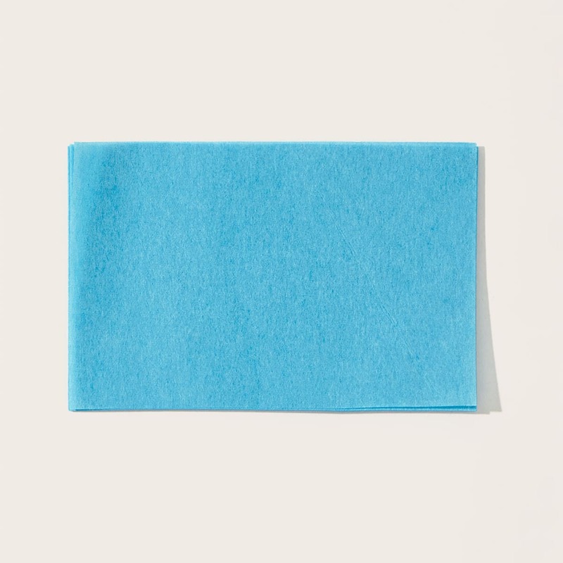 

50sheets Oil Absorbing Tissue, Blue