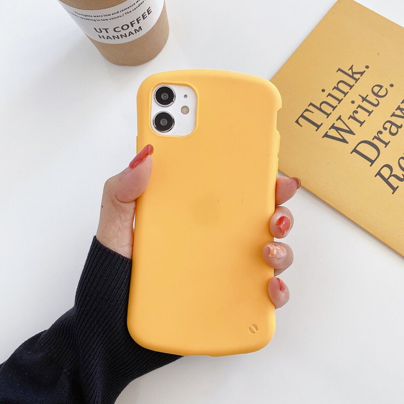 

Solid iPhone Case, Orange pastel