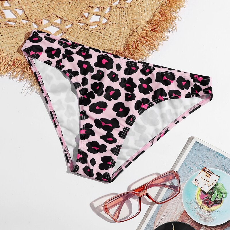 

Leopard Bikini Bottom, Multicolor