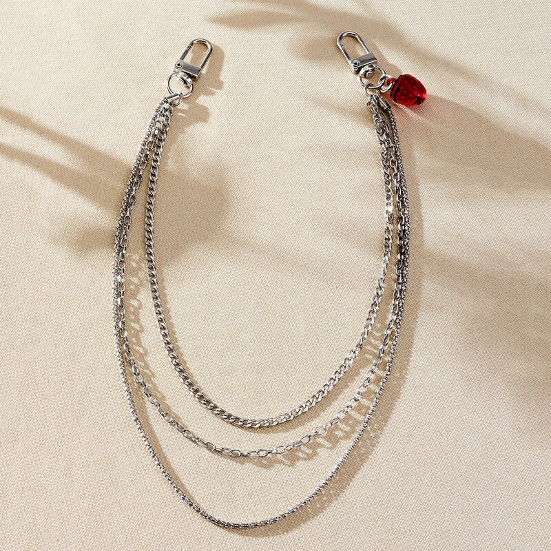 

Strawberry Waist Chain, Silver