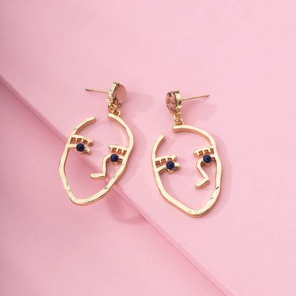 

Girls Figure Drop Earrings, Multicolor