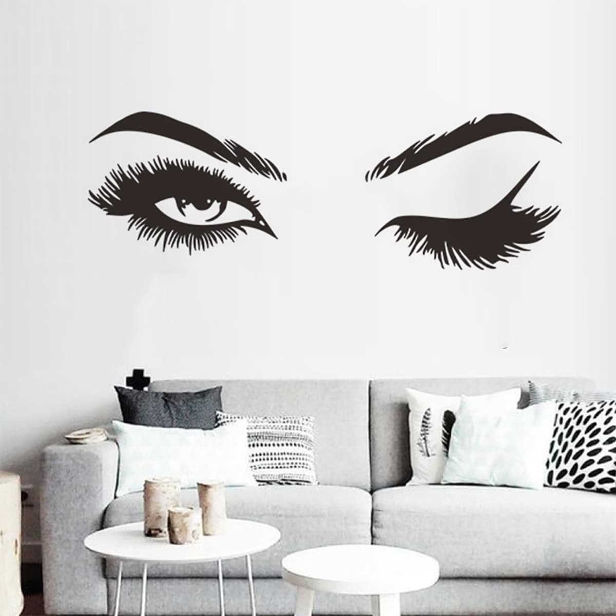 

Eyes Wall Sticker, Black
