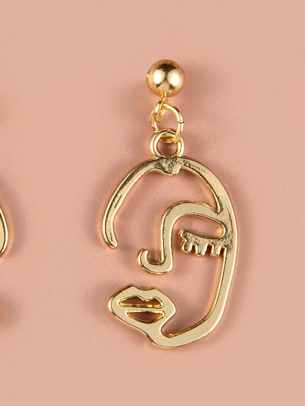 Figure Drop Earrings SHEIN USA