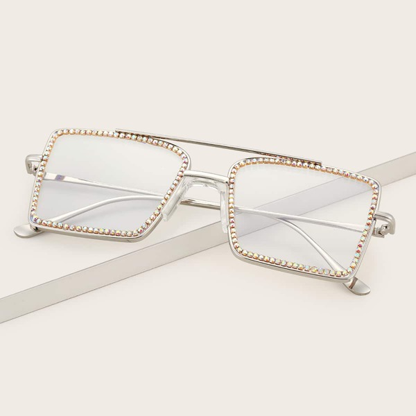 

Rhinestone Decor Glasses