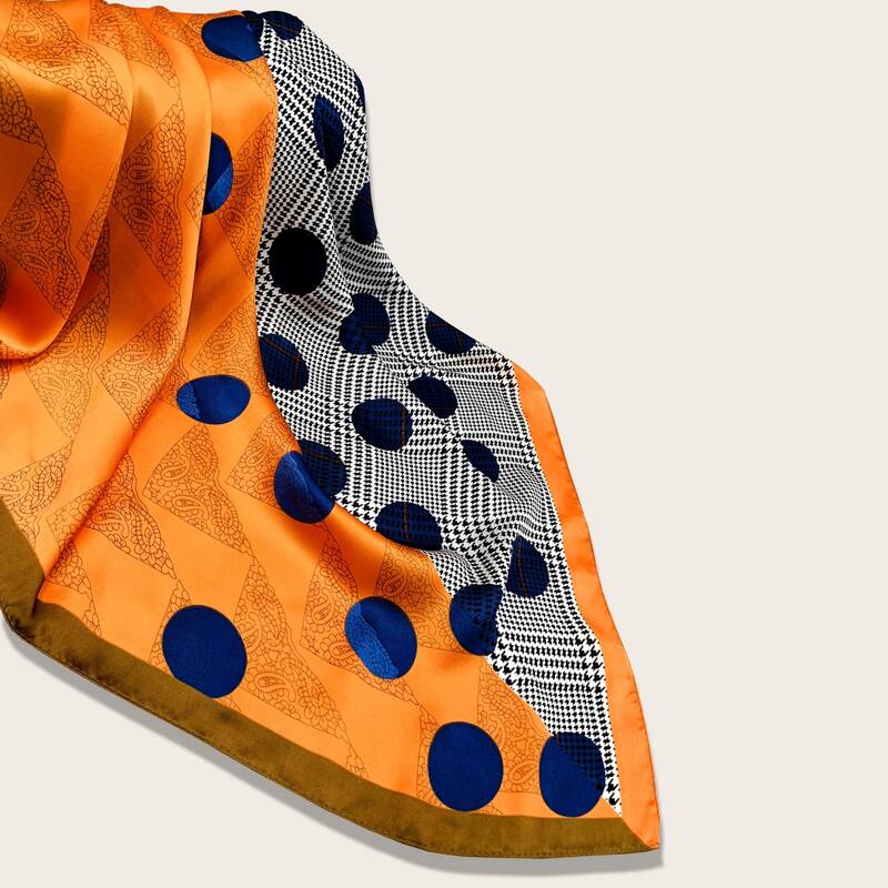 

Polka Dot Pattern Bandana, Multicolor