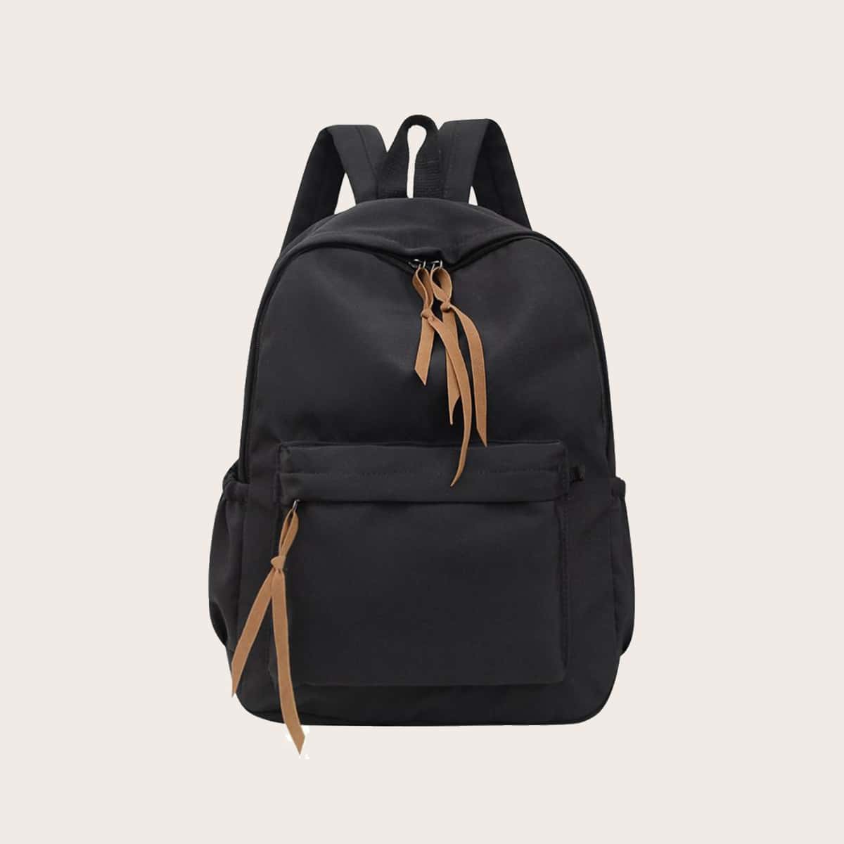 Minimalist Large Capacity Backpack, Black