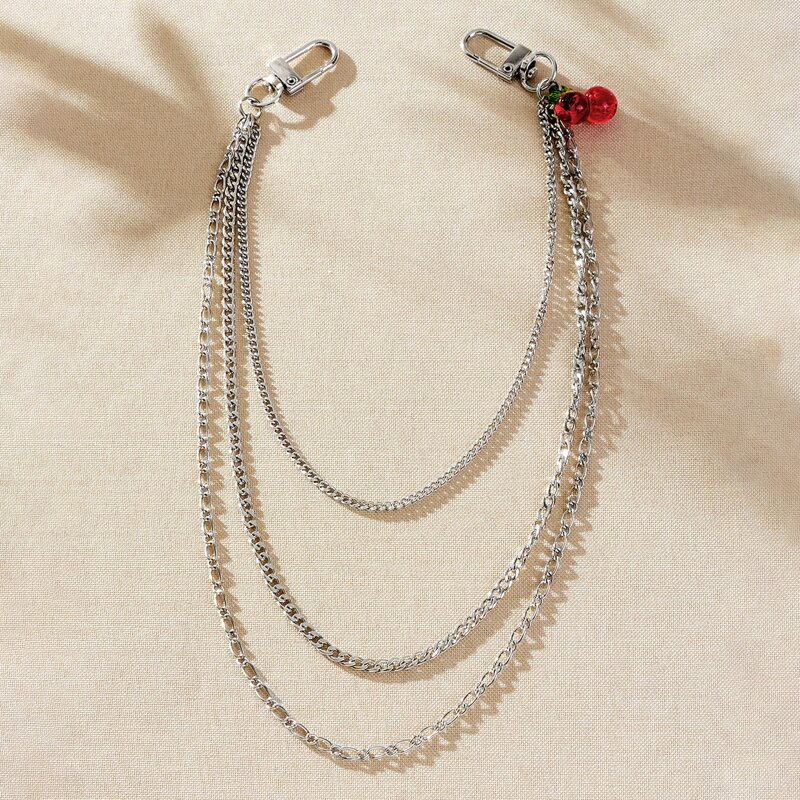 

Cherry Waist Chain Belt, Silver