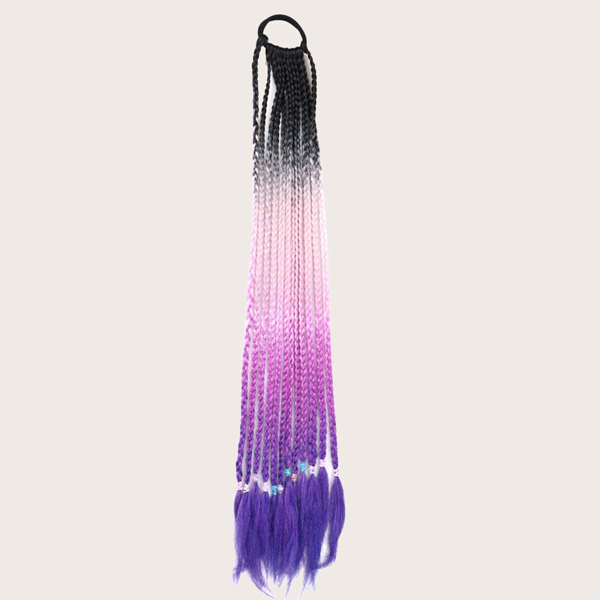 

1pc Gradient Braid Hair Tie, Multicolor