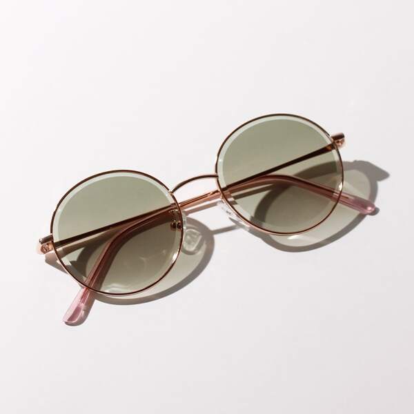

Round Metal Frame Sunglasses