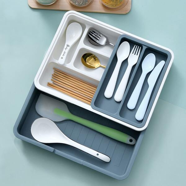 

Multifunction Dinnerware Storage Box, Multicolor