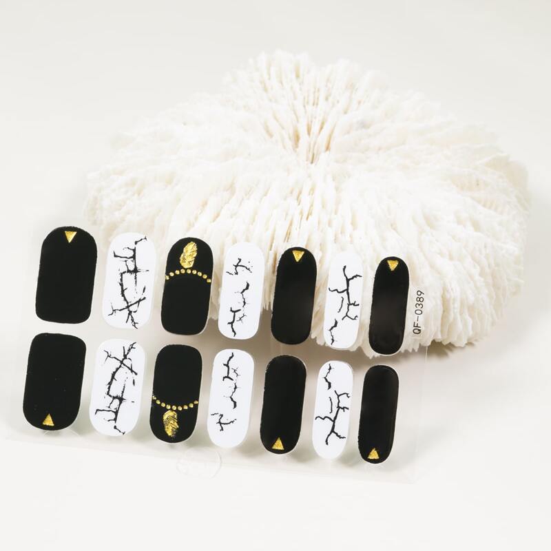 

1sheet Mixed Pattern Nail Sticker, Multicolor