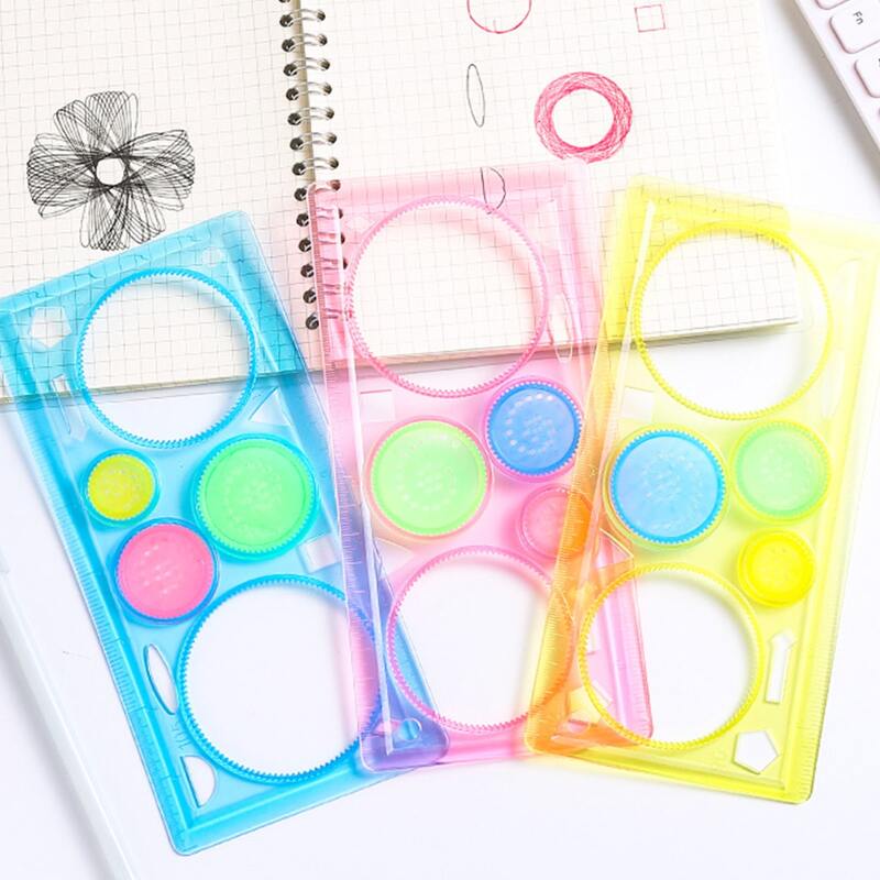 

1pc Random Drawing Ruler, Multicolor