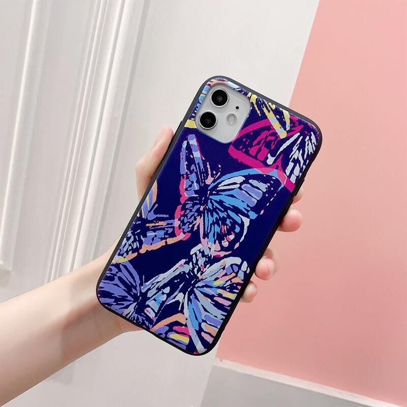 

Butterfly Pattern iPhone Case, Multicolor