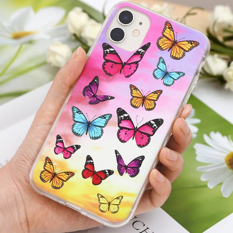 

Butterfly Tie Dye iPhone Case, Multicolor