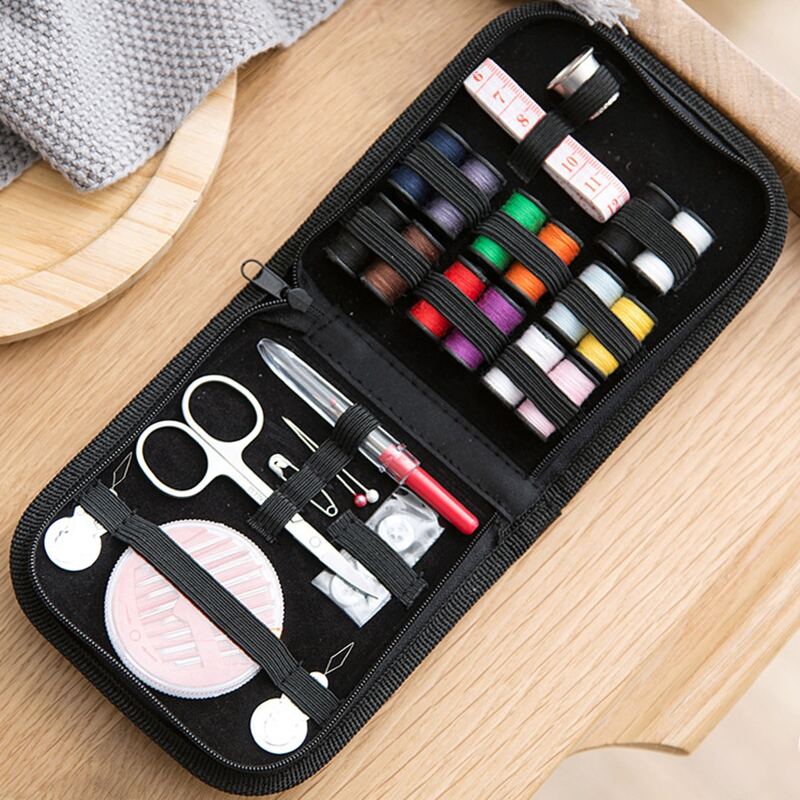 

1set Portable Sewing Kit, Multicolor