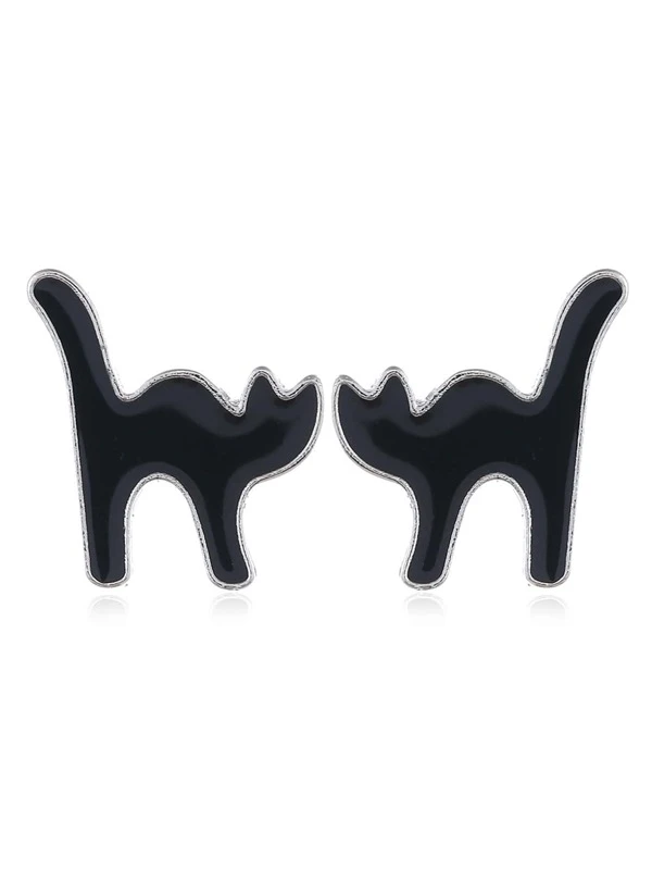 Cat Stud Earrings | romwe.com