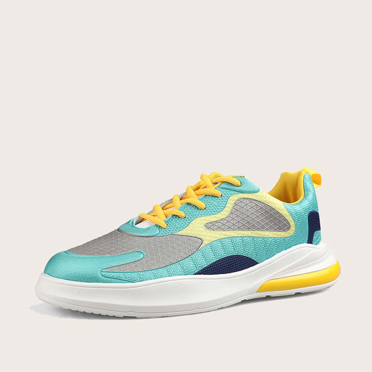 

Guys Lace-up Front Wide Fit Sneakers, Multicolor