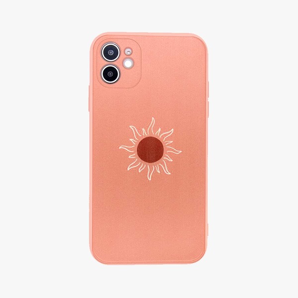 

Чехол для iPhone с силиконовой рамкой 1шт, Оранжевый