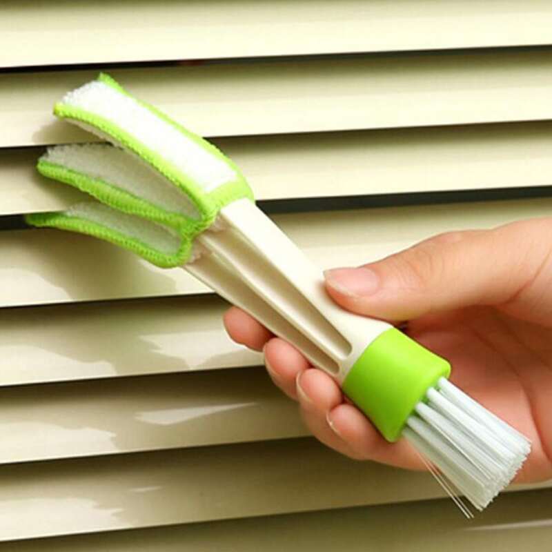 

1pc Double Ended Cleaning Brush, Green