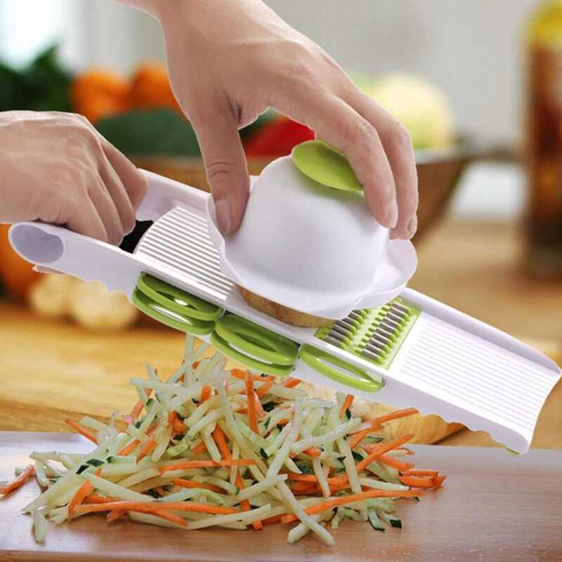 

7pcs Multifunction Grater Set, Green