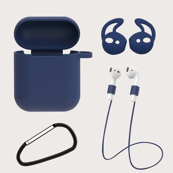 

4pcs Airpods Protection Set, Blue
