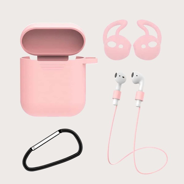 

4pcs Airpods Protection Set, Pink