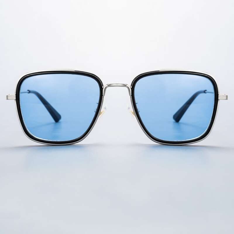 

Guys Metal Frame Sunglasses, Blue