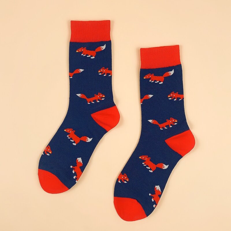 

Guys Cartoon Graphic Socks, Multicolor