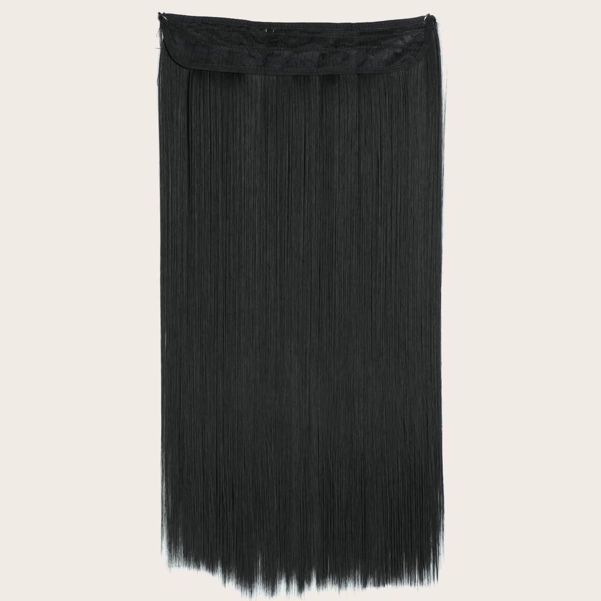 

Long Straight Hairpieces, Black