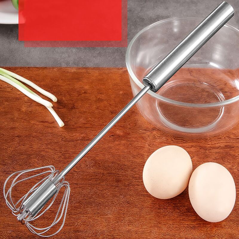 

1pc Handheld Whisk, Silver