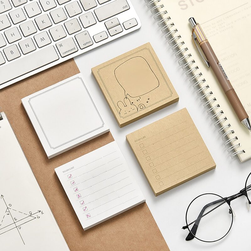 

1pc Random Color Sticky Note, Multicolor