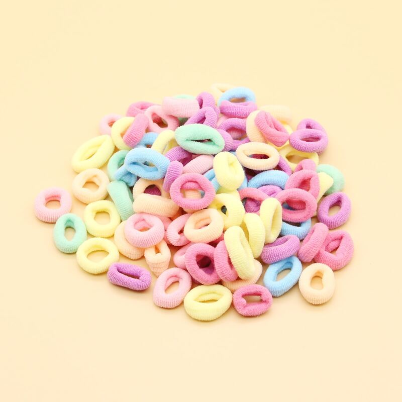 

100pcs Random Hair Tie, Multicolor