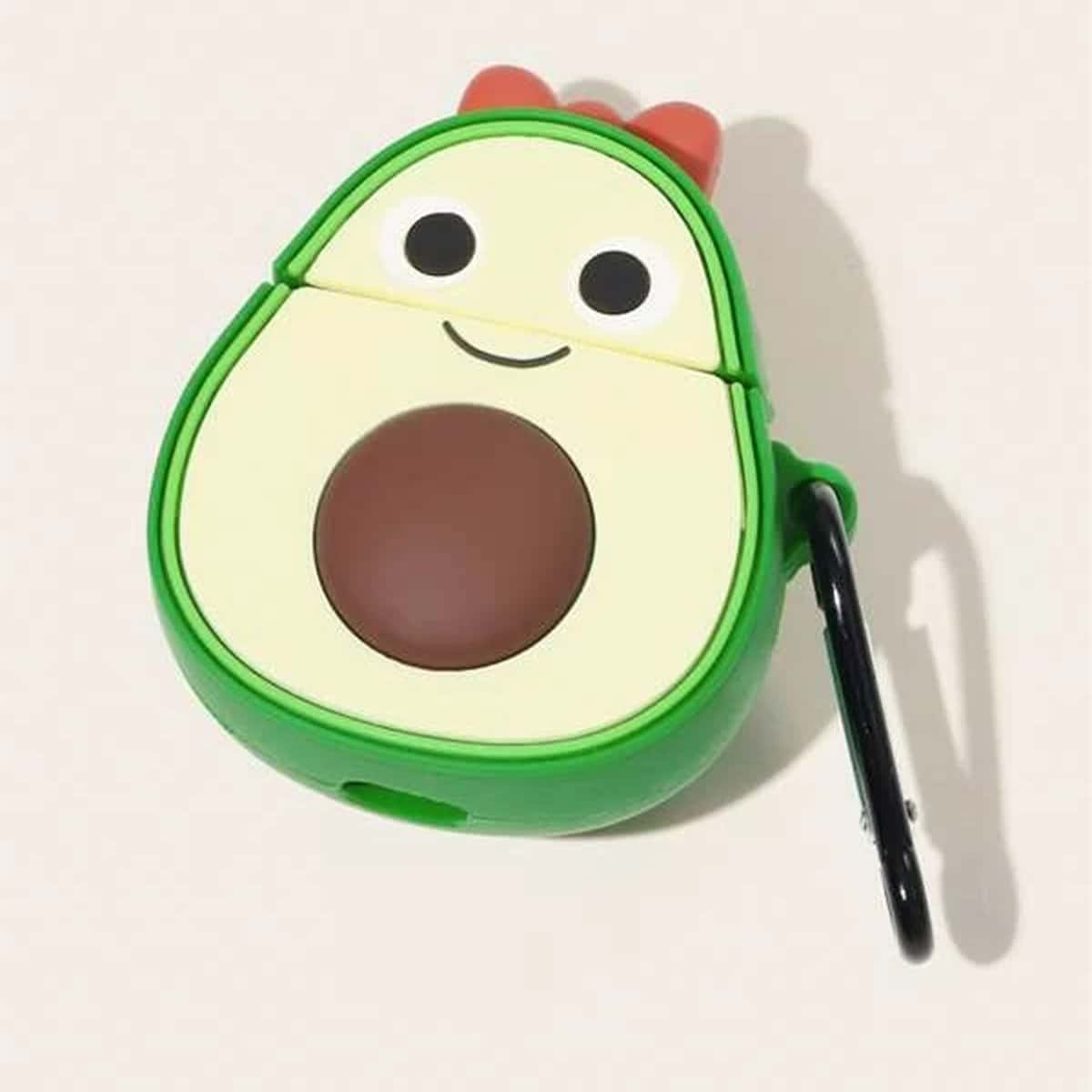 

Cartoon Avocado AirPods Case, Multicolor