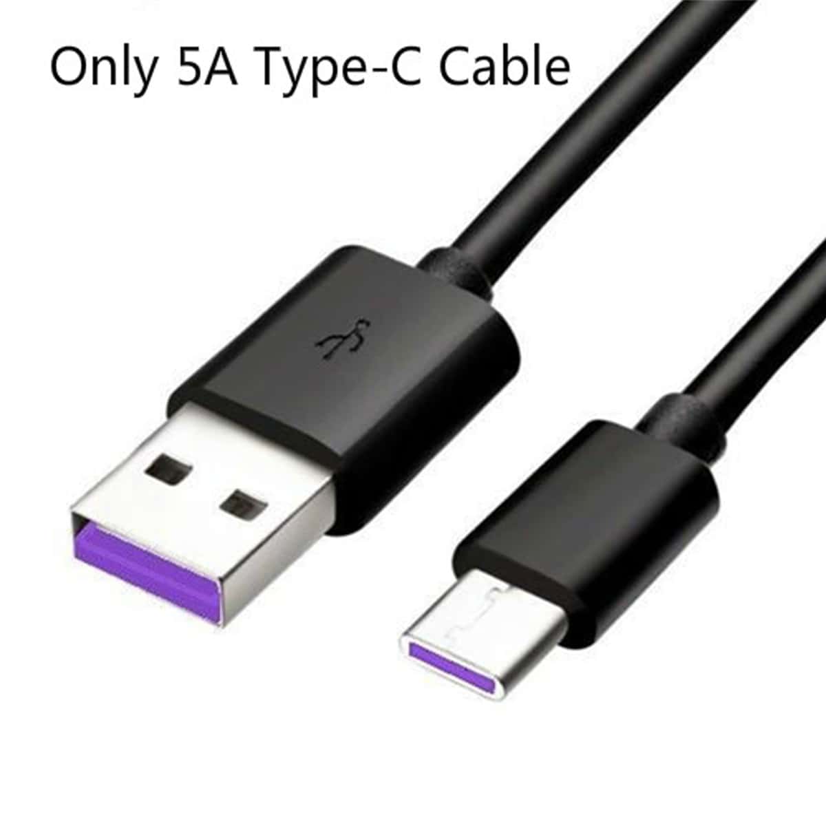 

1pc Type-C Data Cable, Black