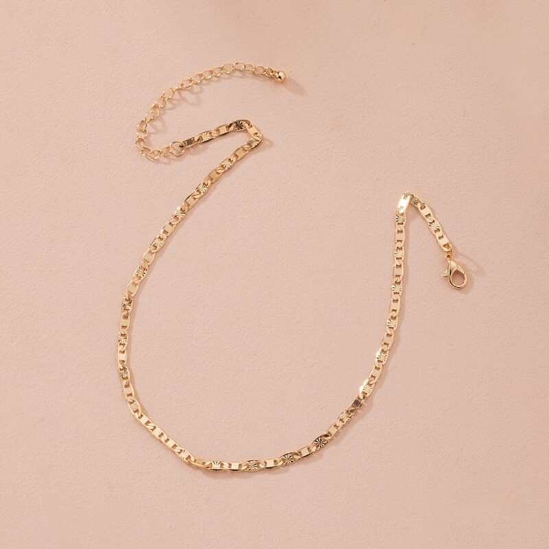 

Simple Chain Necklace, Gold