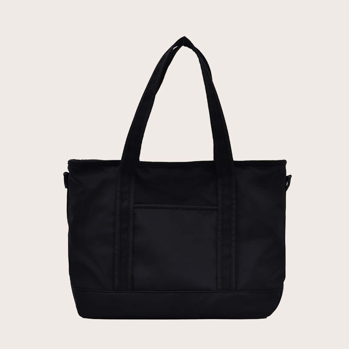 

Minimalist Tote Bag, Black