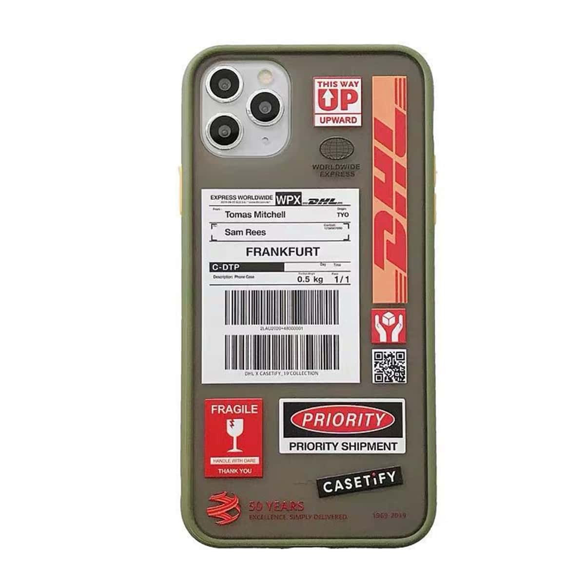 

Slogan Graphic iPhone Case, Multicolor
