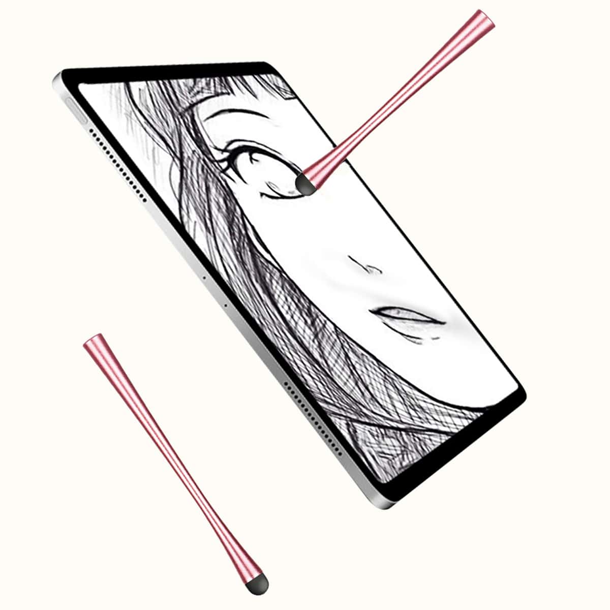 

1pc Minimalist Stylus Pen, Pink