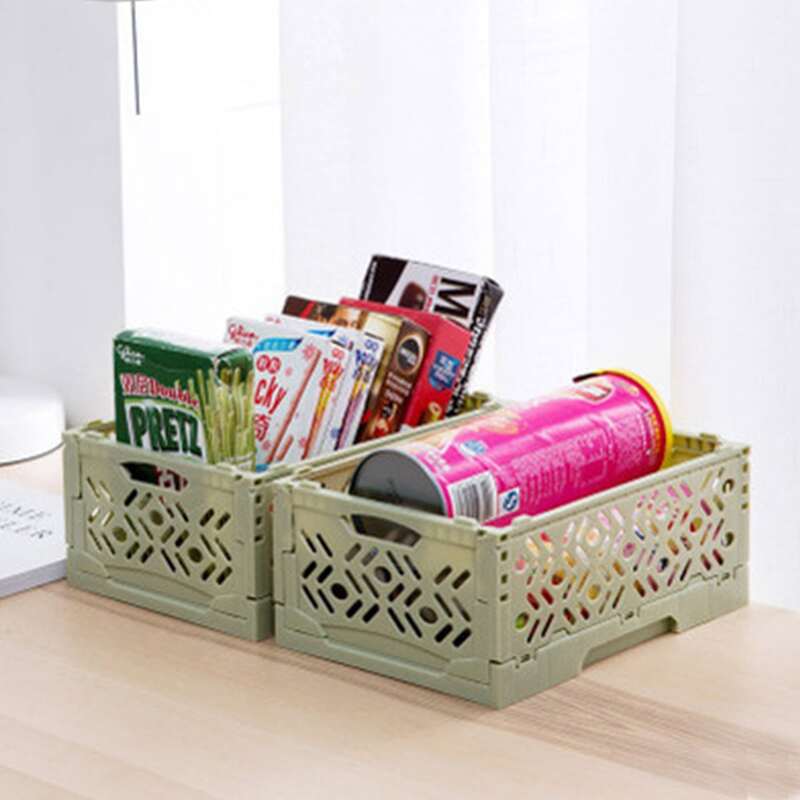 

1pc Random Hollow Out Storage Basket, Multicolor