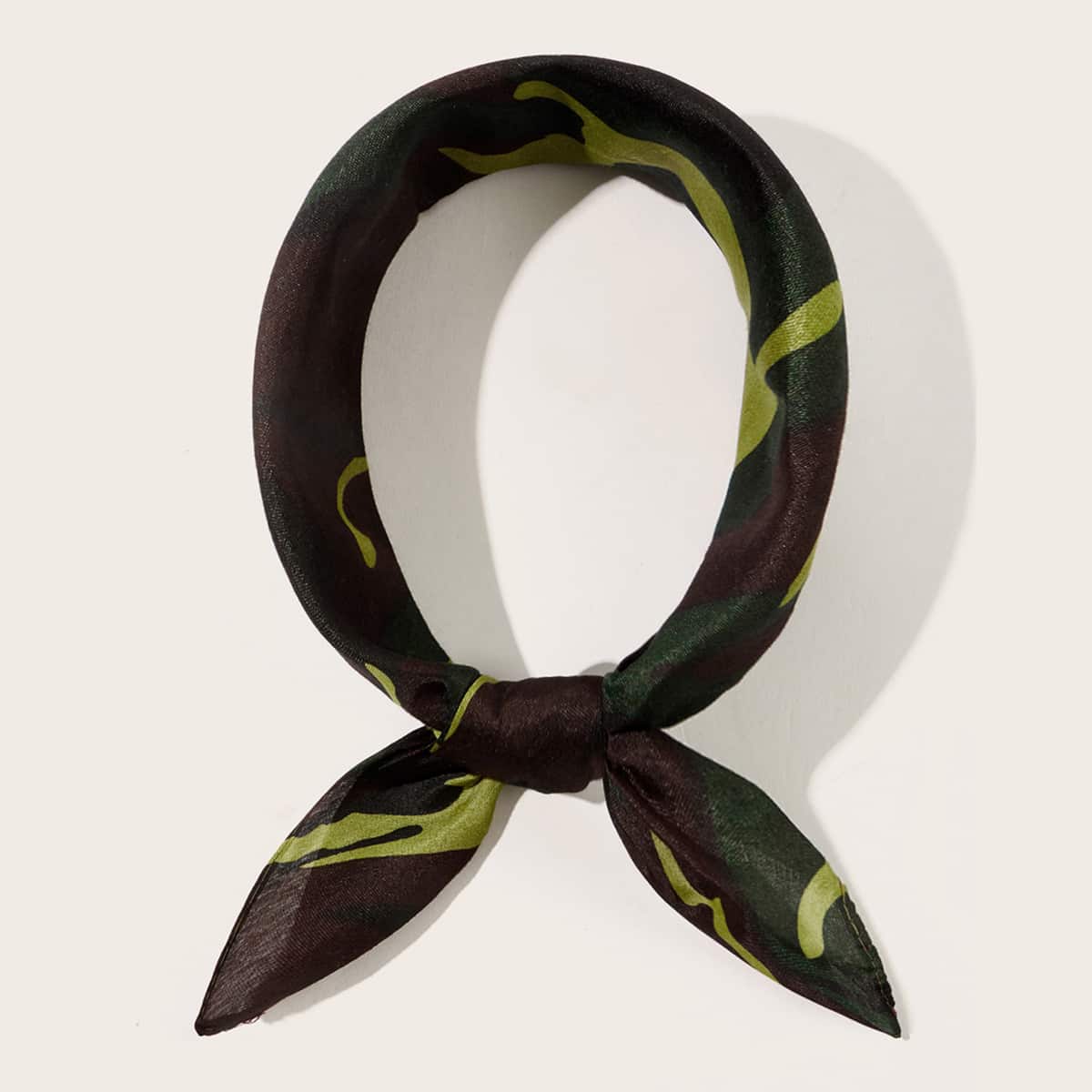 

Camo Pattern Bandana, Multicolor