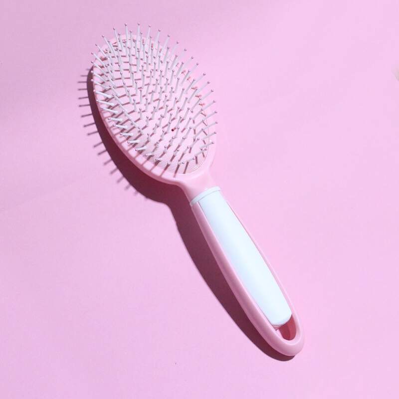 

1pc Massage Comb, Baby pink pastel