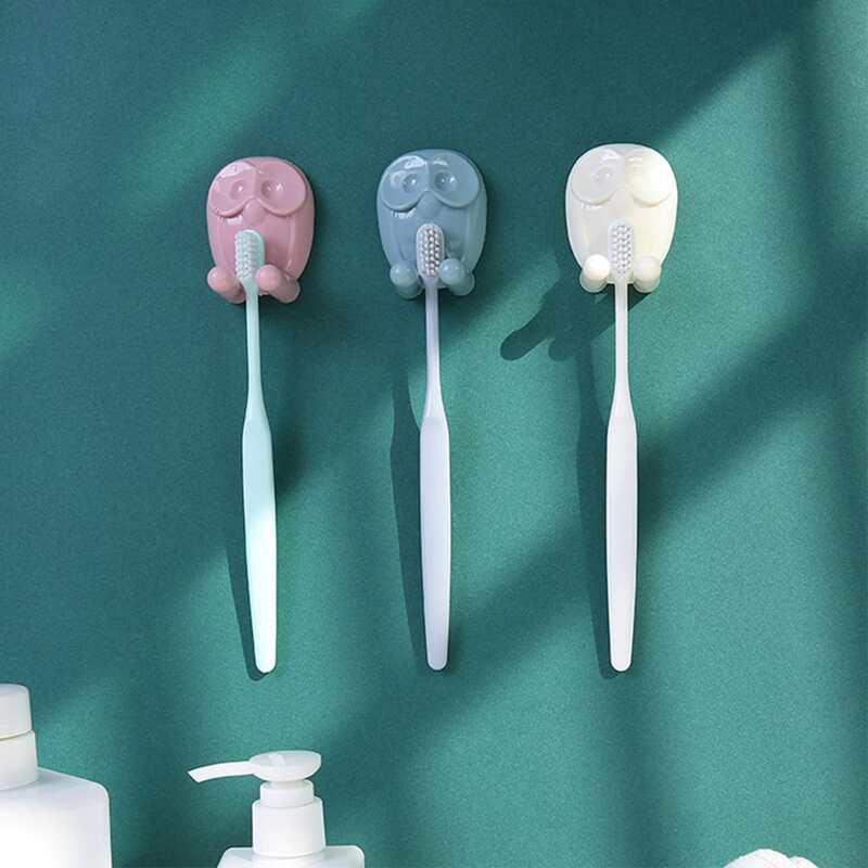 

1pc Owl Design Random Color Toothbrush Holder, Multicolor