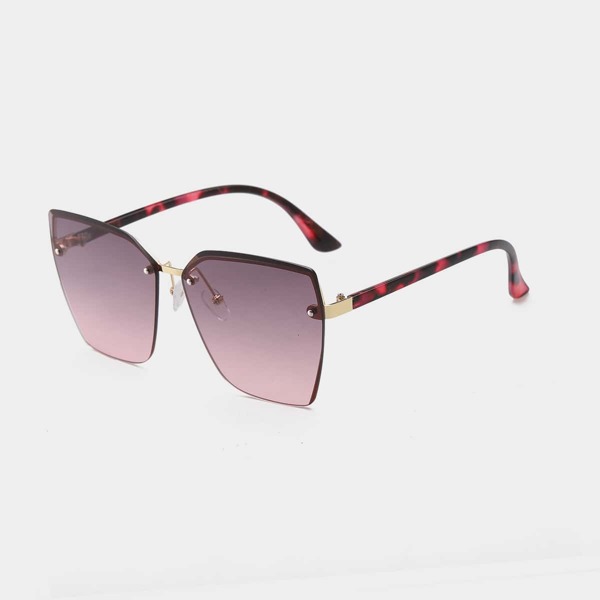 

Simple Rimless Sunglasses, Dusty purple