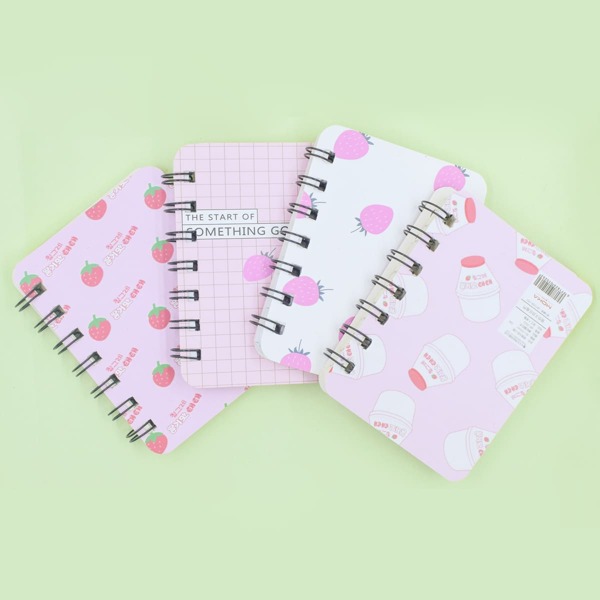 

1pc Cartoon Graphic Random Notebook, Multicolor