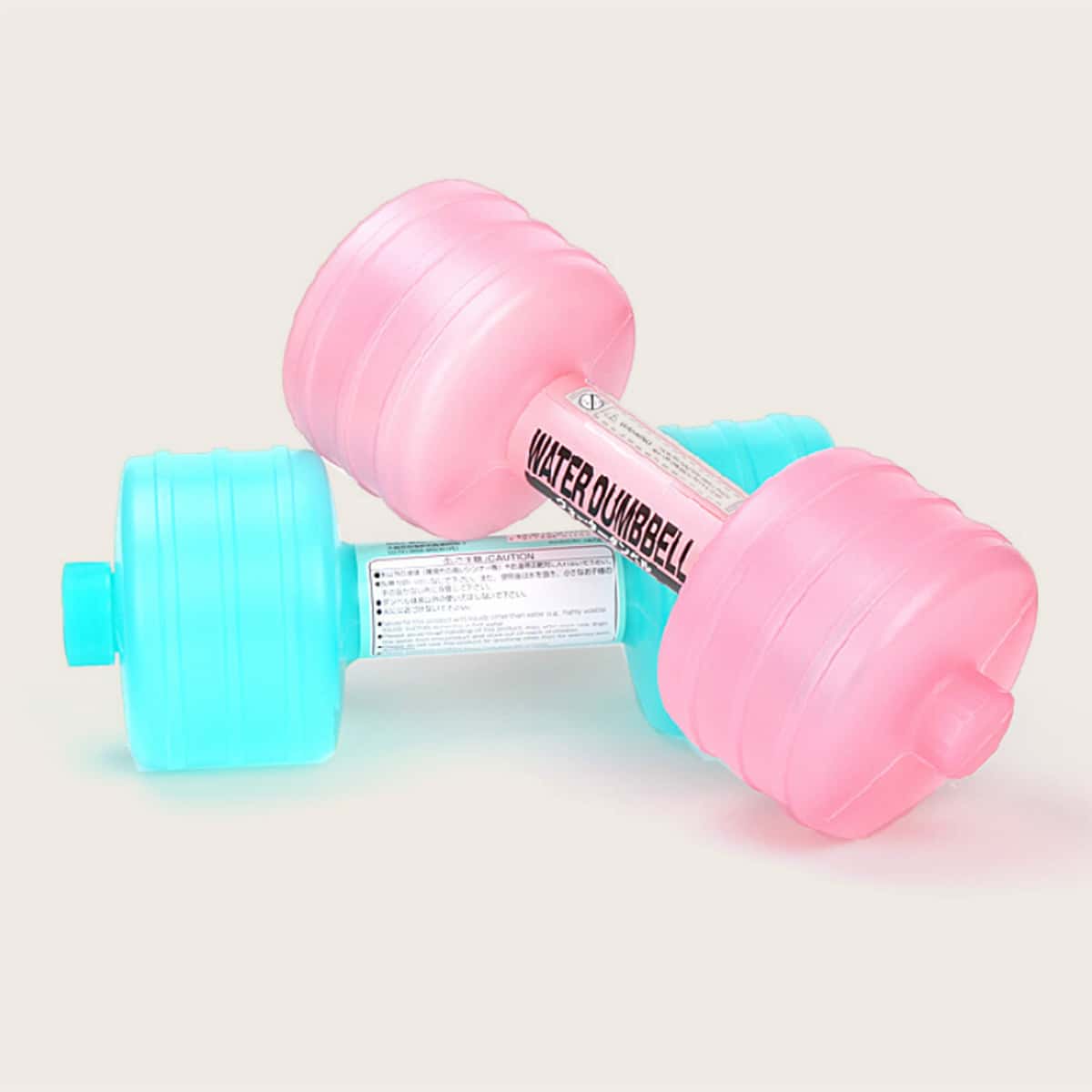 

1pc Random Color Dumbbell Shaped Water Bottle, Multicolor