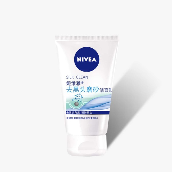 

NIVEA Provitamin B5 Отшелушивающая очищающая пена для скраба, Белый
