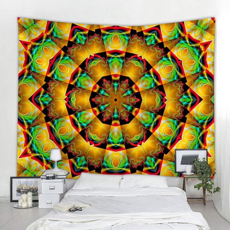 

Geometric Pattern Tapestry, Multicolor