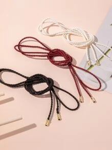 3 piezas cinturón de cuerda trenzado - Multicolor - Ver 1