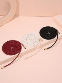 3 piezas cinturón de cuerda trenzado - Multicolor - Ver 5